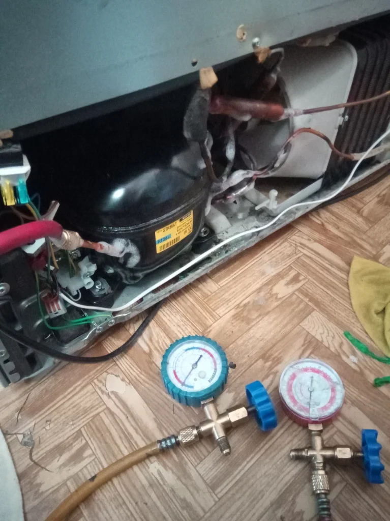 تنظیم گاز یخچال و فریزر