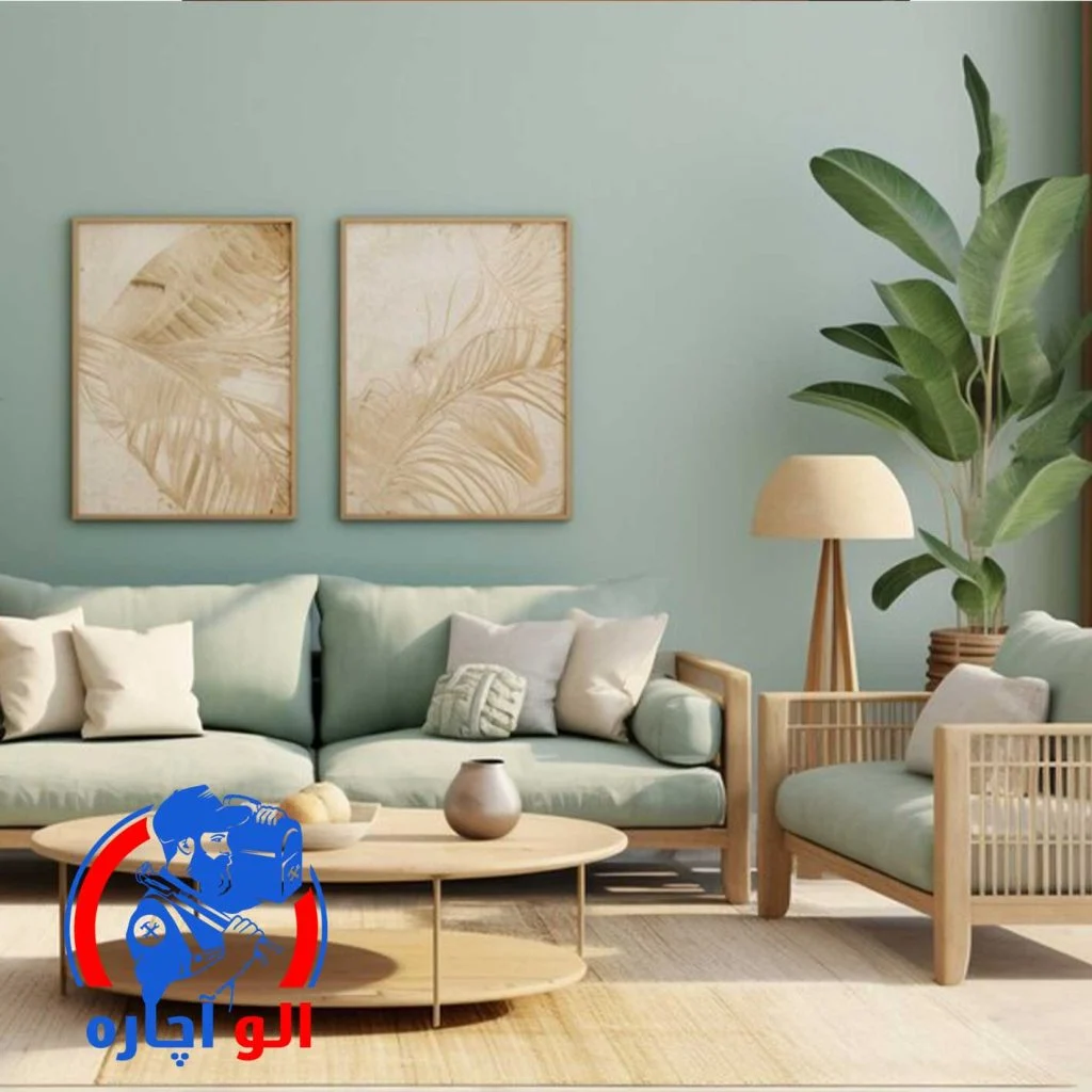 نقاشی ساختمان با رنگ روغنی، پلاستیک و اکریلیک در غرب تهران