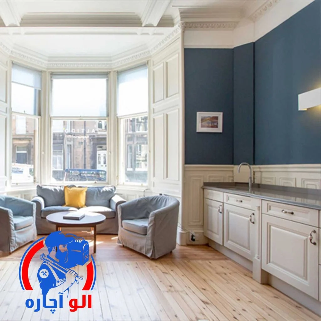 نقاشی ساختمان و منزل در تهران