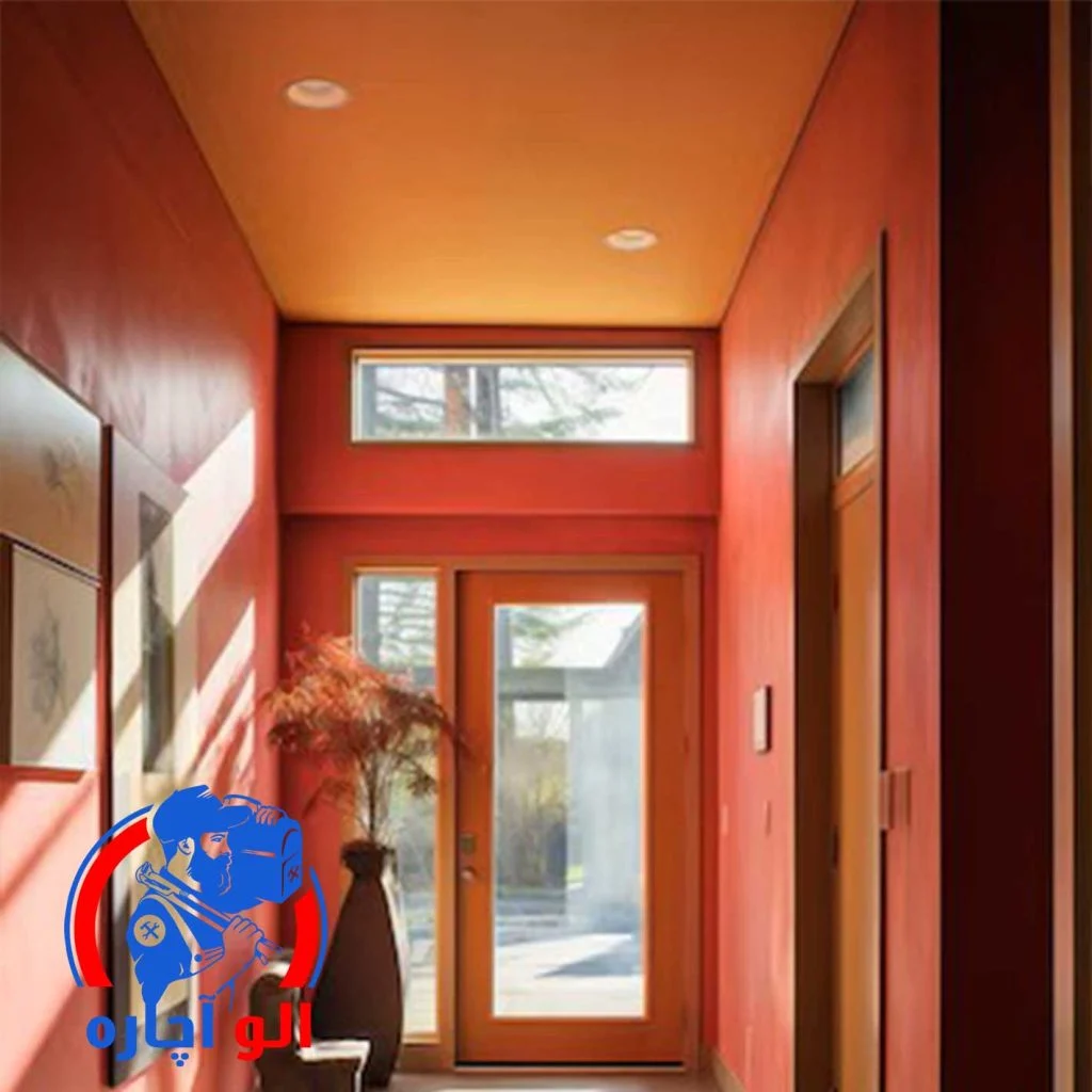 نقاشی ساختمان با رنگ روغنی، پلاستیک و اکریلیک در جنوب تهران