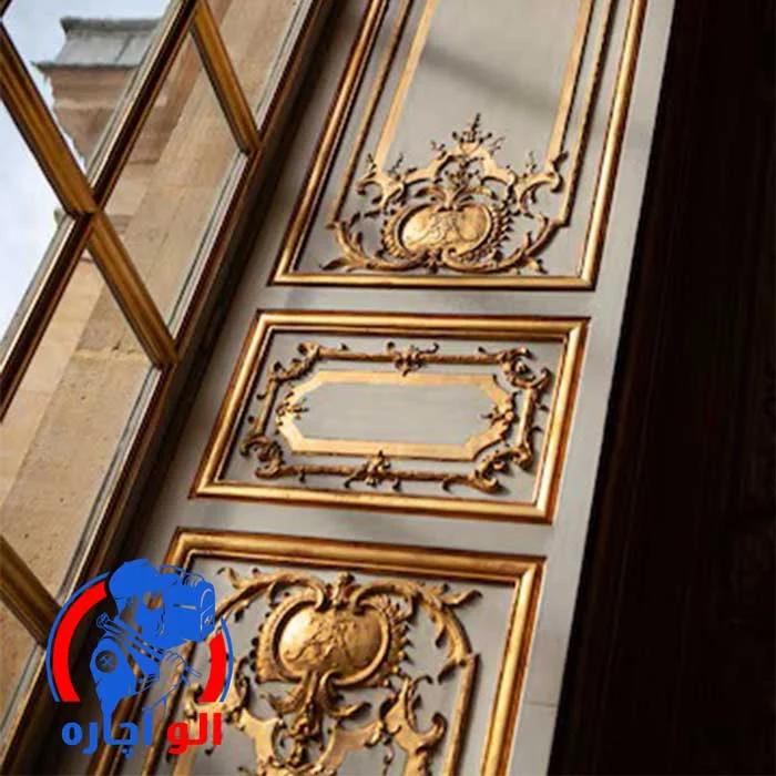 پتینه‌کاری دیوار پذیرایی